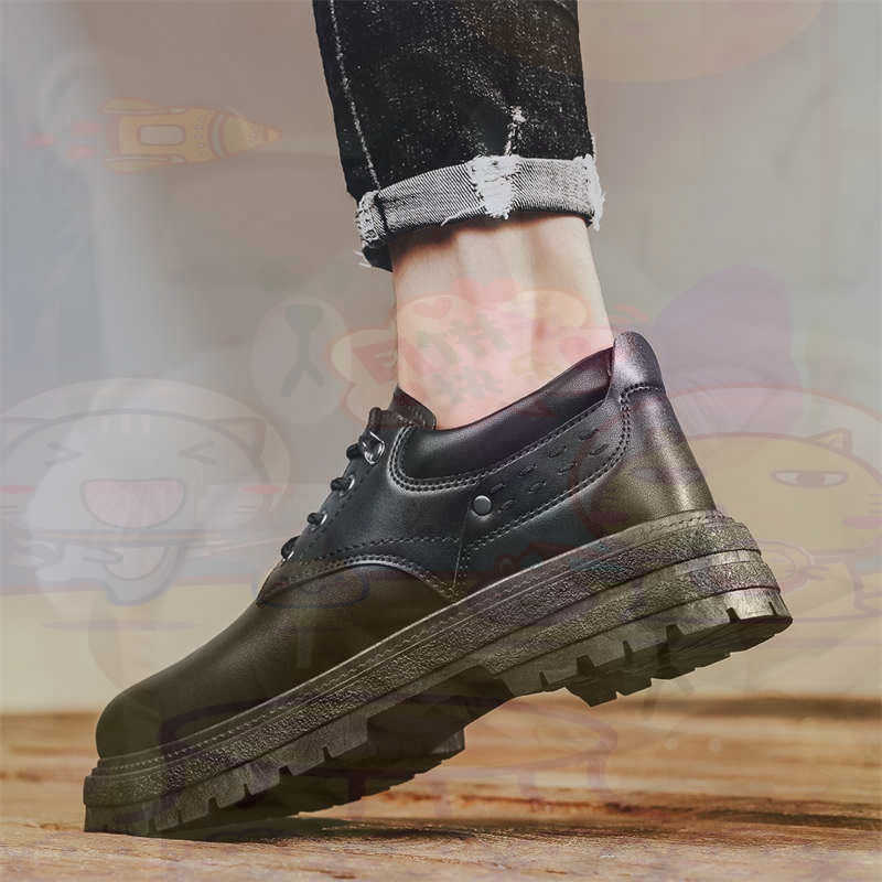 Wholesale Wedding Supply Store - Dunkles Naturleder, modische Turnschuhe, Tennis-Herren-Turnschuhe, modische