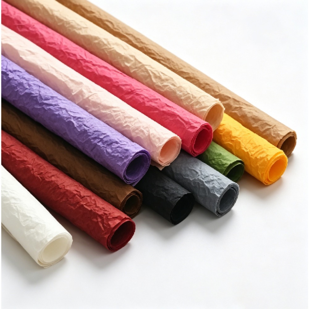 Good Floral & Wedding Decor Supply - Dickes Xuenai Crinkle Blumen-Geschenkpapier DIY Geschenkstrauß