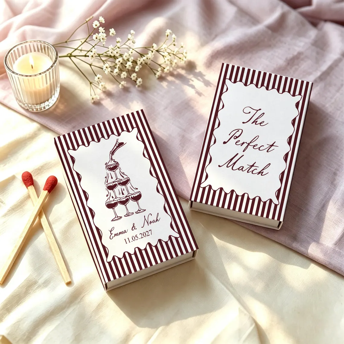 Personalisierte Hochzeits-Matc – Champagne Tower Set Bewertung und Preis