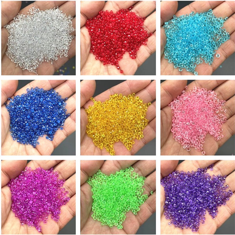 3000 Stück Mini Kristall Faux  – Wedding Supply Decor Bewertung und Preis