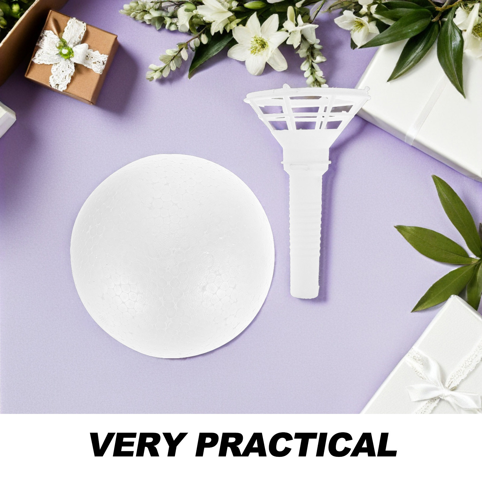 1 Set Schaumstoff-Blumenstrauß – Wedding Supply Decor Bewertung und Preis