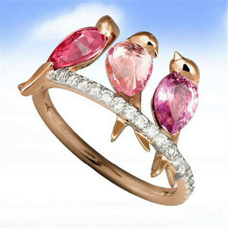 Rosa Zirkon niedlichen Vogel F – Wedding Qq Bewertung und Preis