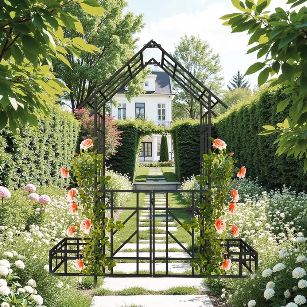 97 cm Hoher Schwarzer Metall-G – Wedding Support Bewertung und Preis
