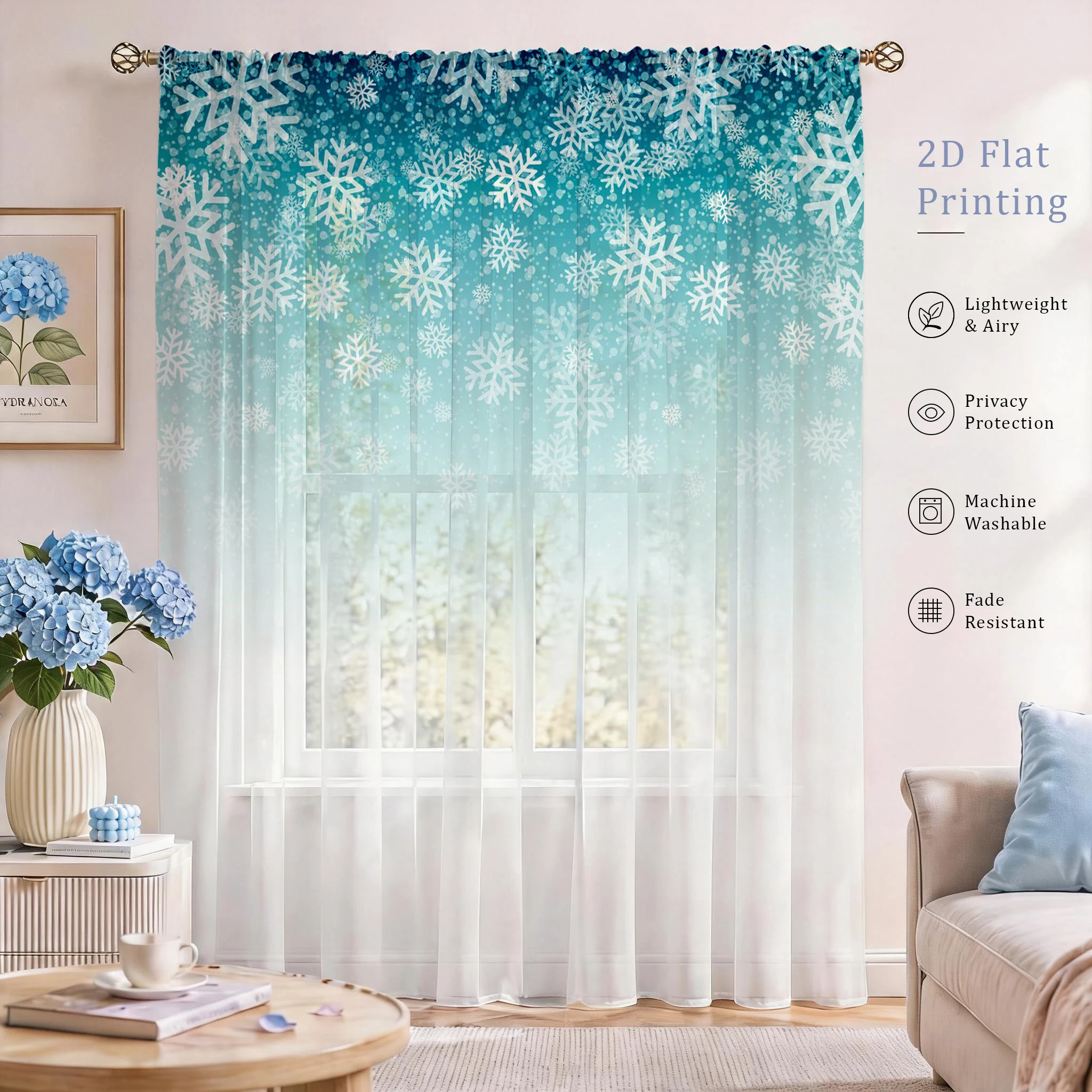 Transparenter Vorhang mit Blum – Good Floral & Wedding Decor Supply Bewertung und Preis