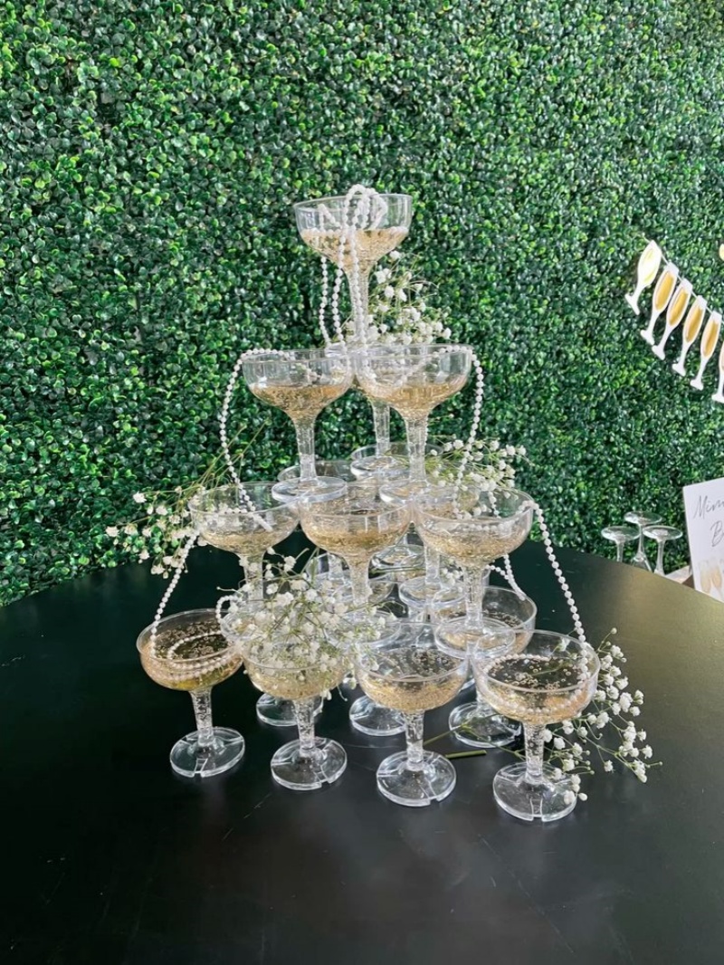 20–60 Stück Acryl-Champagner-C – Champagne Tower Set Bewertung und Preis