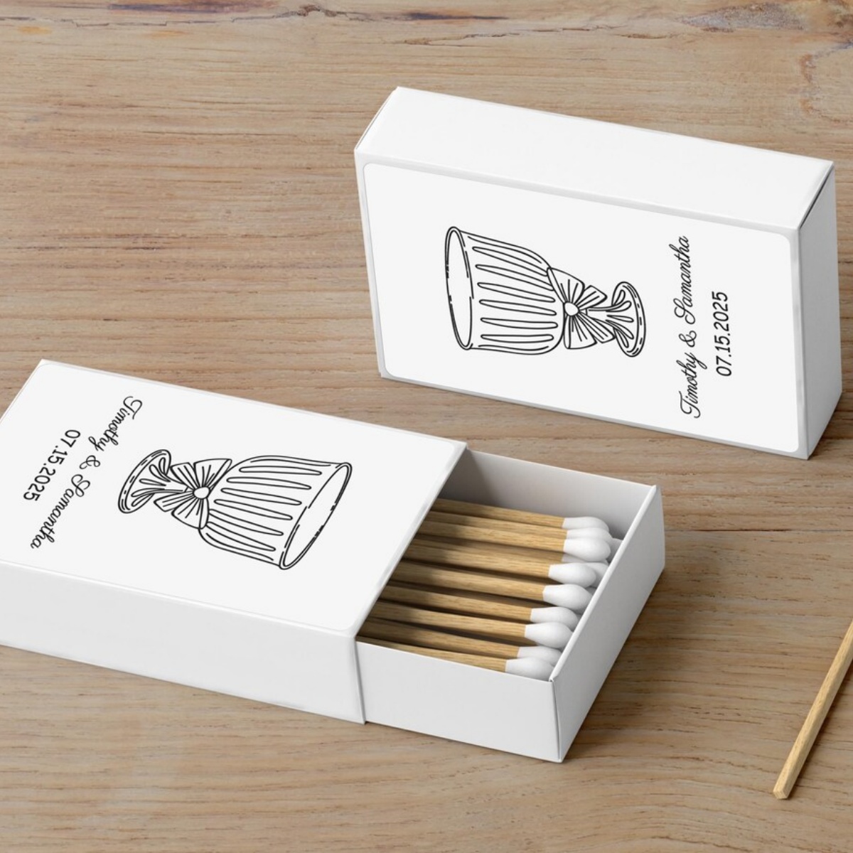 Personalisierte Streichholzsch – Champagne Tower Set Bewertung und Preis