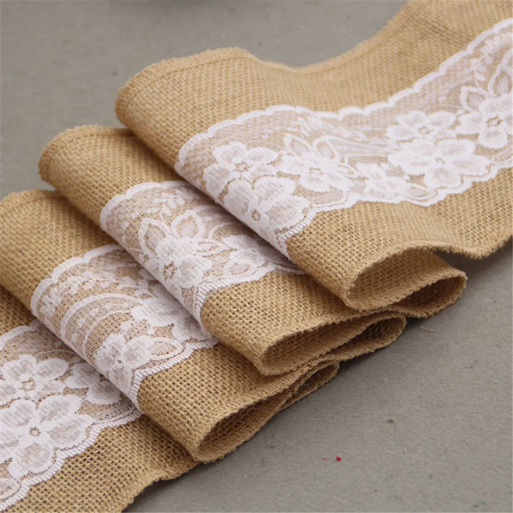 10PC Leinen Stuhl Zurück Dekor – Supply Wedding Venue Bewertung und Preis