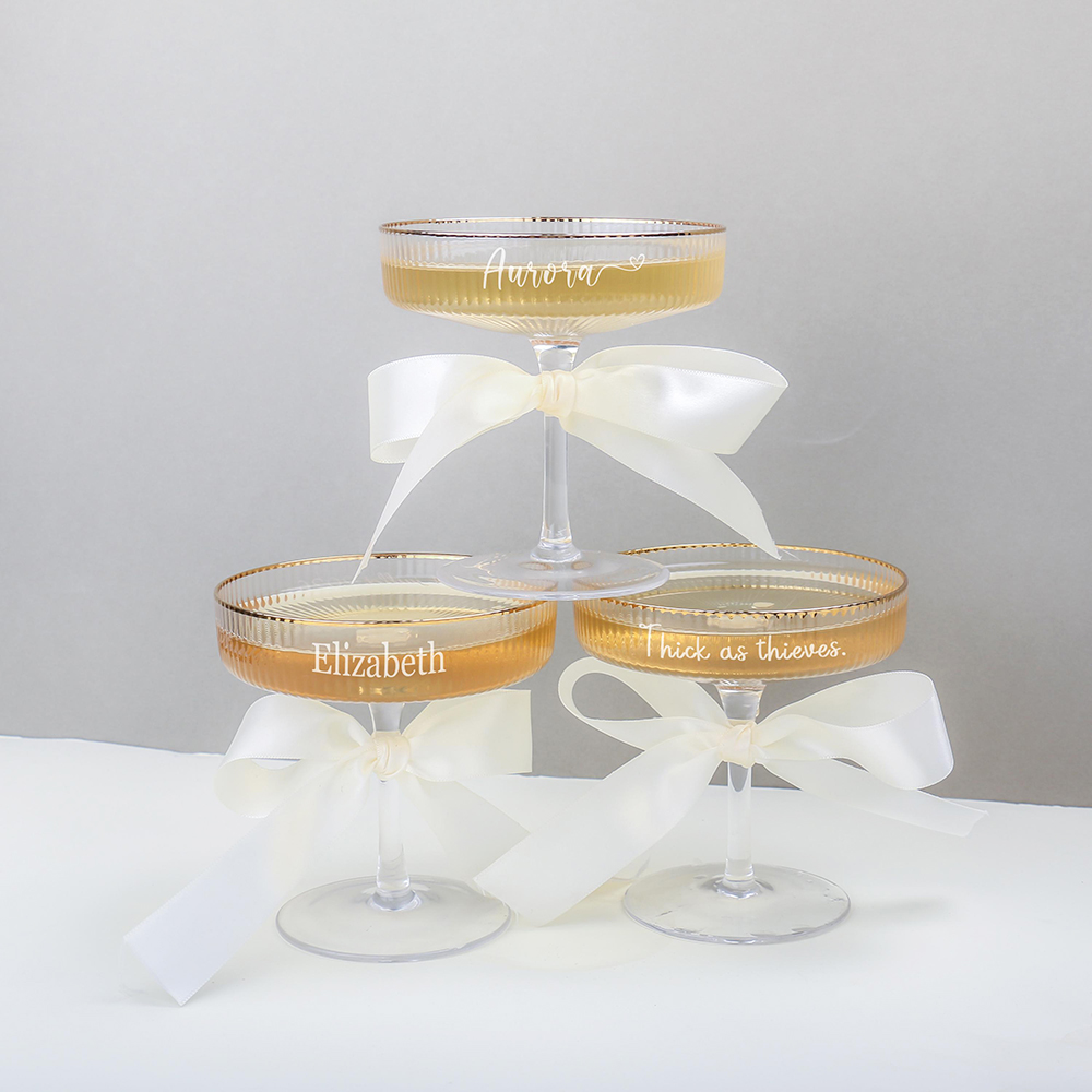 Personalisierte gerippte Champ – Champagne Tower Set Bewertung und Preis