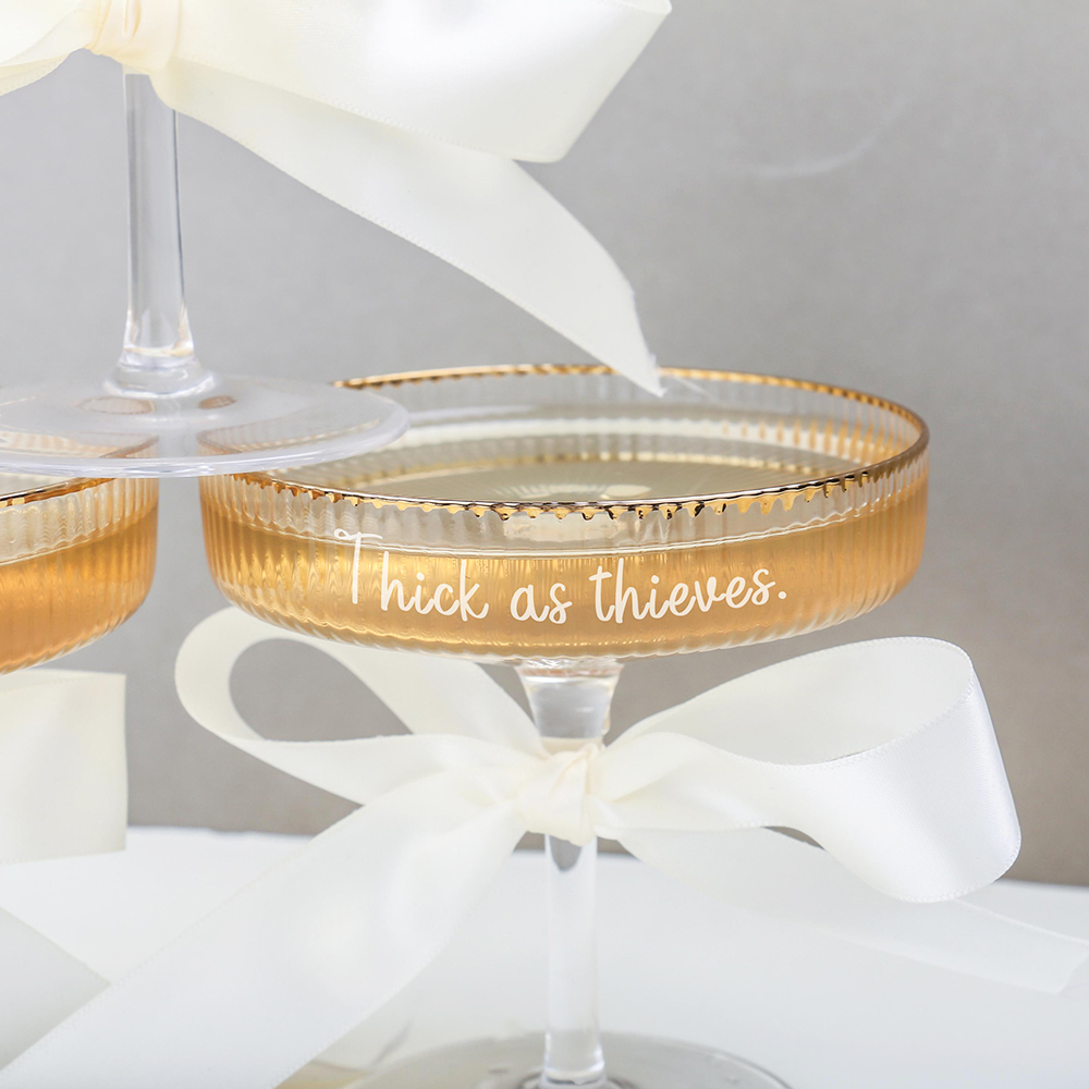Personalisierte gerippte Champ – Champagne Tower Set Bewertung und Preis