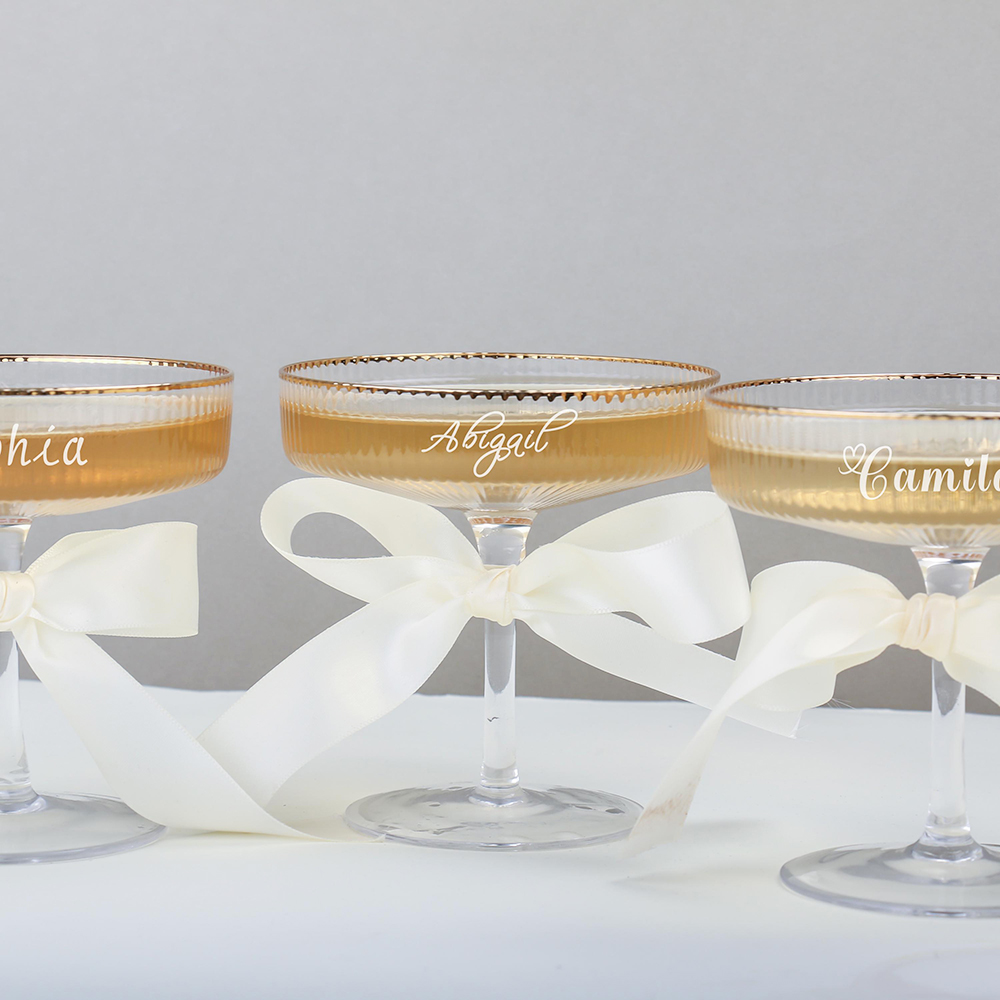 Personalisierte gerippte Champ – Champagne Tower Set Bewertung und Preis