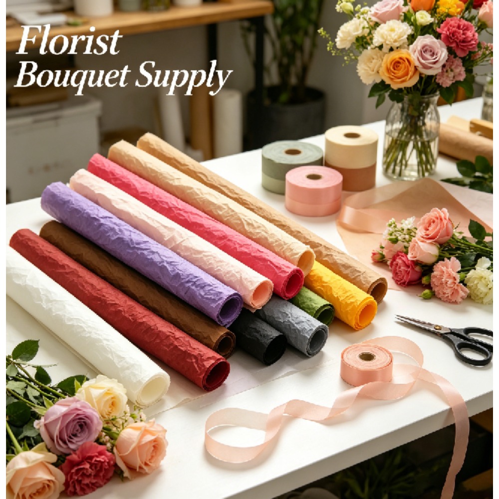 Dickes Xuenai Crinkle Blumen-G – Good Floral & Wedding Decor Supply Bewertung und Preis
