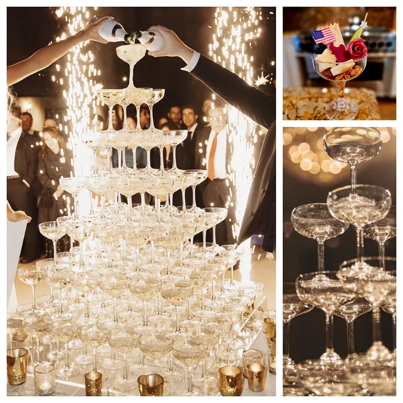 5/7/8-stöckiger Champagner-Tur – Champagne Tower Set Bewertung und Preis