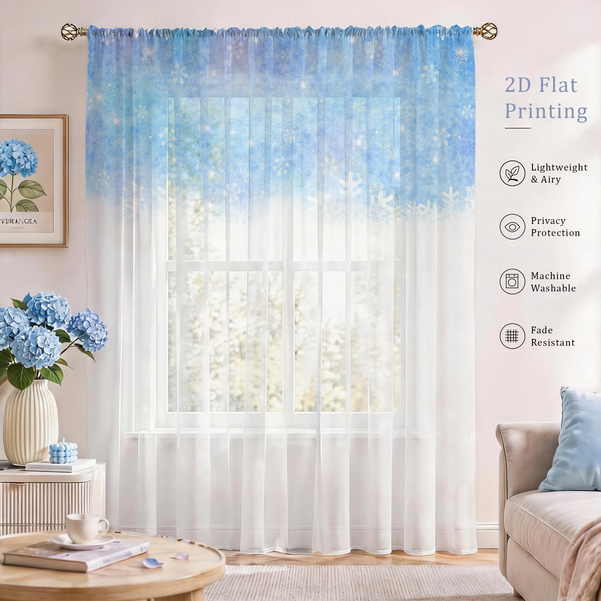 Transparenter Vorhang mit Blum – Good Floral & Wedding Decor Supply Bewertung und Preis